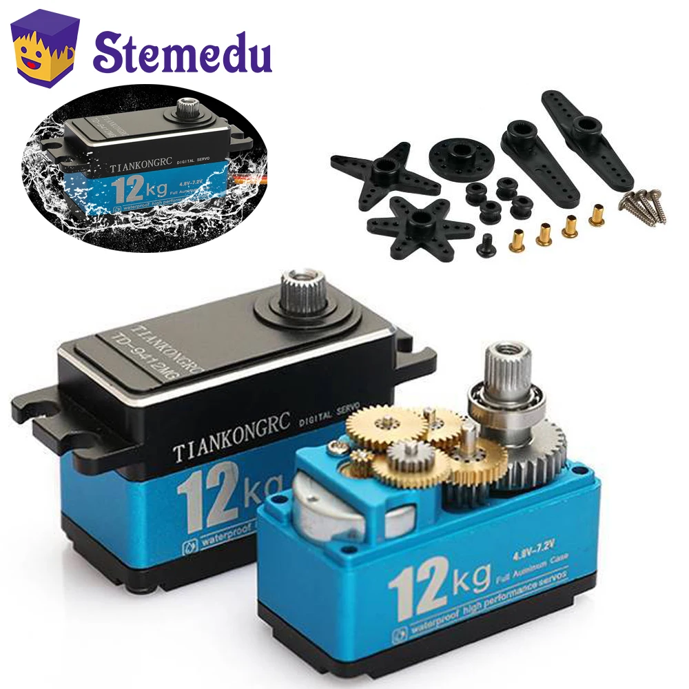 Kids Toys Remote Car - 12KG TD-9412MG High Torque Full Metal