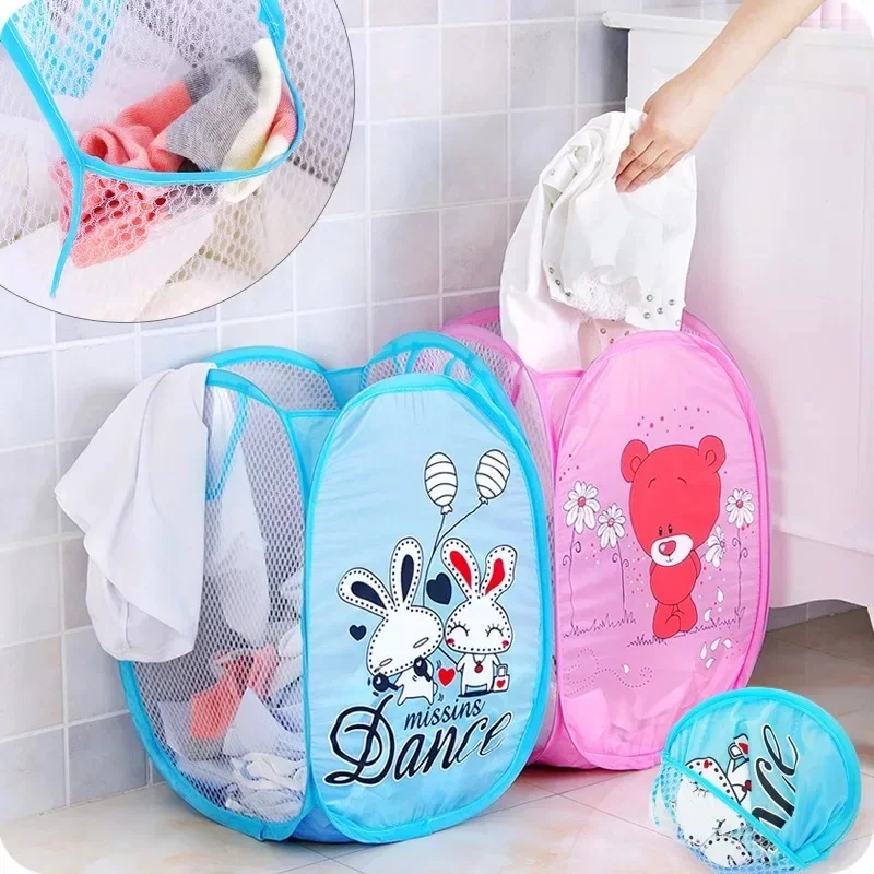 Kids Toys Clearance - Folding dirty Laundry Storage Basket Hamper