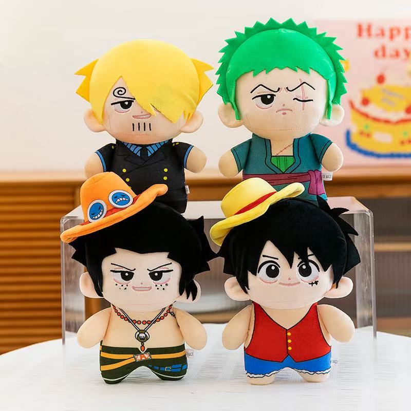 Anime 23cm Plush toys Luffy Zo - Kids Toys Doll ulasan dan harga