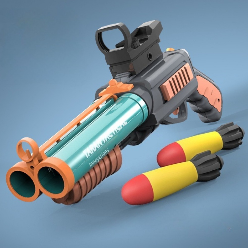 Double Barrel Soft Foam Dart B - Foam Dart Gun ulasan dan harga