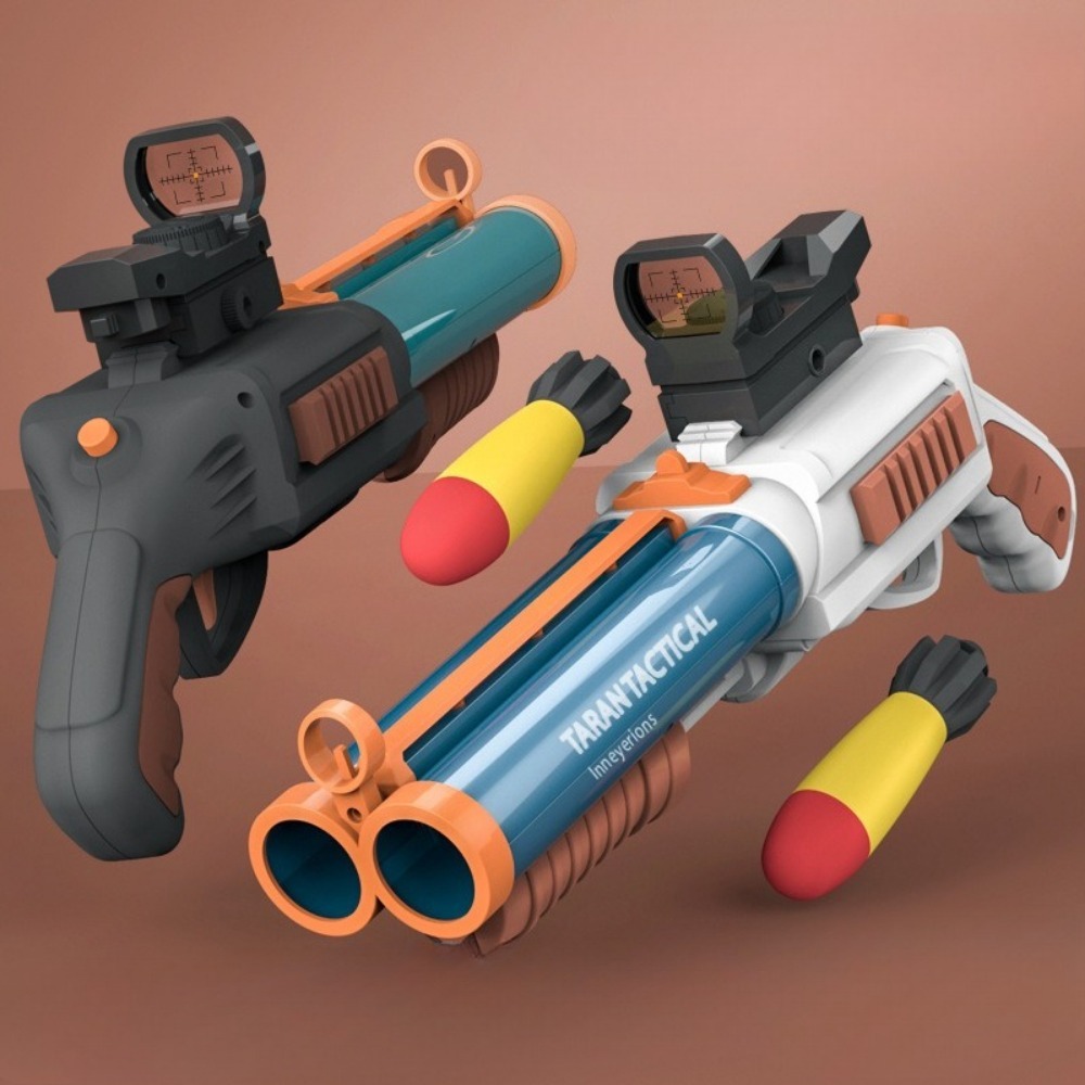Double Barrel Soft Foam Dart B - Foam Dart Gun ulasan dan harga