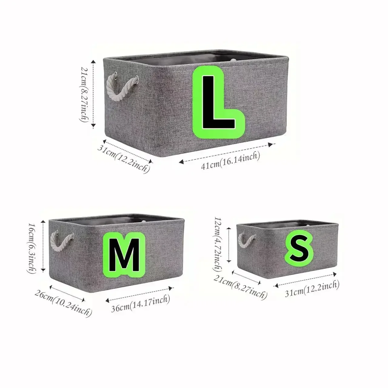 Foldable Linen Storage Basket  - Kids Toys Clearance ulasan dan harga