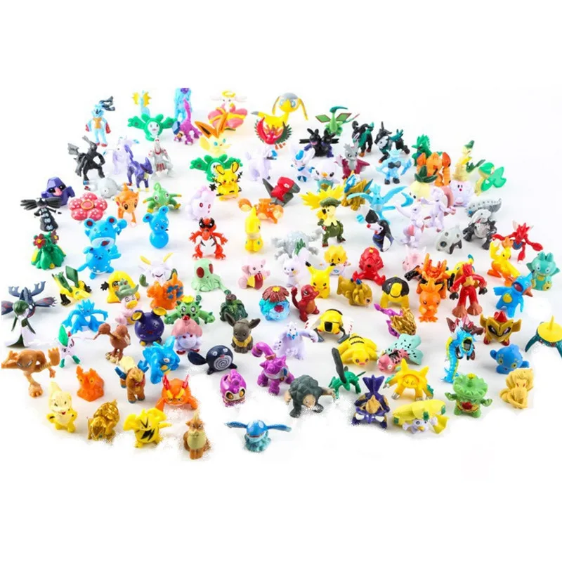 2-3CM Pokemon Anime Figure Pik - Kids Toys Doll ulasan dan harga