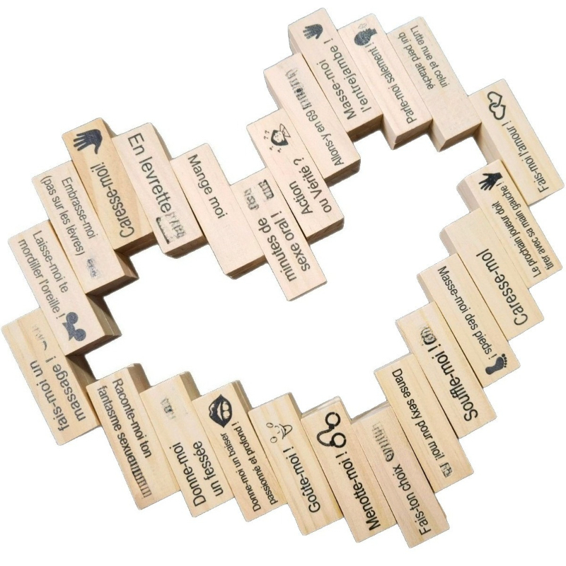 48PCS Sex Block Game for Adult - Wooden Blocks Stacking ulasan dan harga