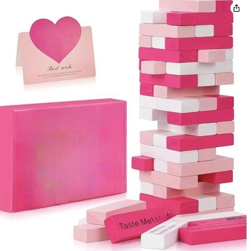 48PCS Sex Block Game for Adult - Wooden Blocks Stacking ulasan dan harga