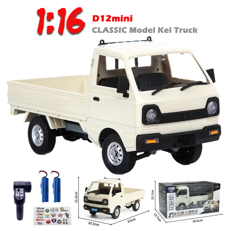 WPL D12 Mini 1:16 RC Car 2.4G  - Kid Toys And More ulasan dan harga