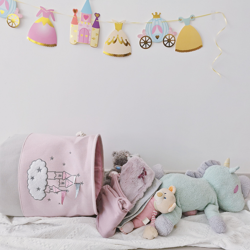 Large Pink Laundry Basket Kids - Kids Toys Clearance ulasan dan harga