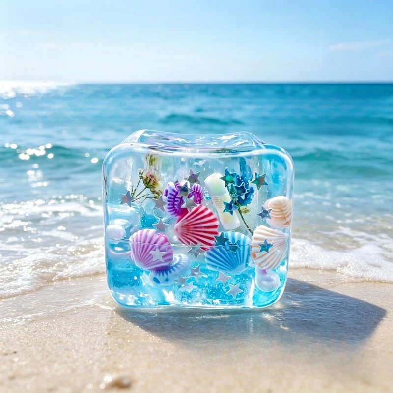Ocean Style Embedded Shell Slo - Sensory Fidget Toys ulasan dan harga
