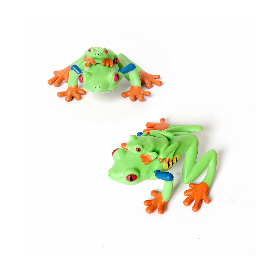 Rainforest Animals Frogs Figur - Kids Toys Review ulasan dan harga