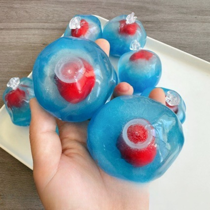 Shapable Cherry Sandwich Slush - Sensory Fidget Toys ulasan dan harga