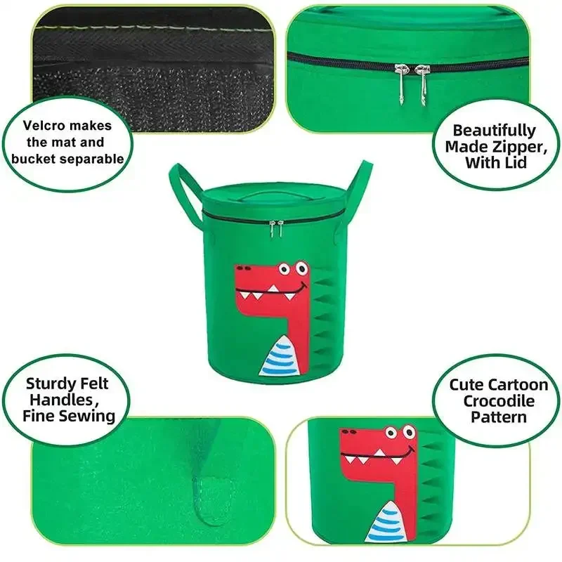 Cartoon Animal Storage Baskets - Kids Toys Clearance ulasan dan harga