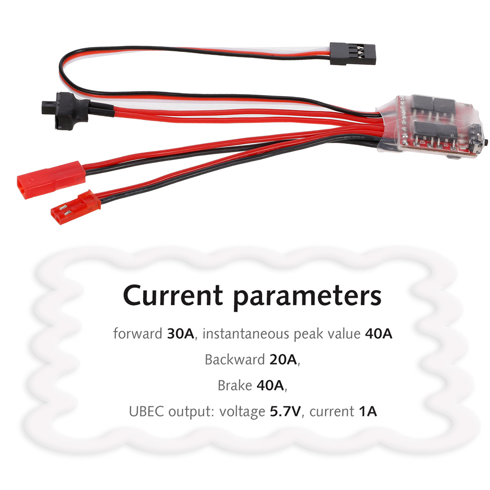 Mini RC Car 30A Brushed ESC Fo - Kids Toys Remote Car ulasan dan harga