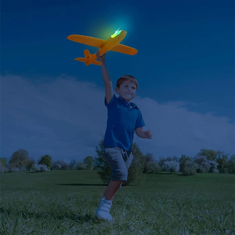 Electric Foam Plane Glider Han - Kids Toys Review ulasan dan harga