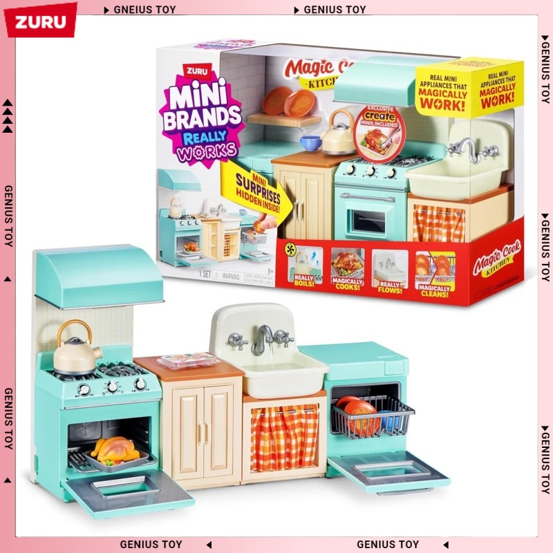 Zuru Mini Brands Magic Cook Ki - Sandbox Play Set ulasan dan harga