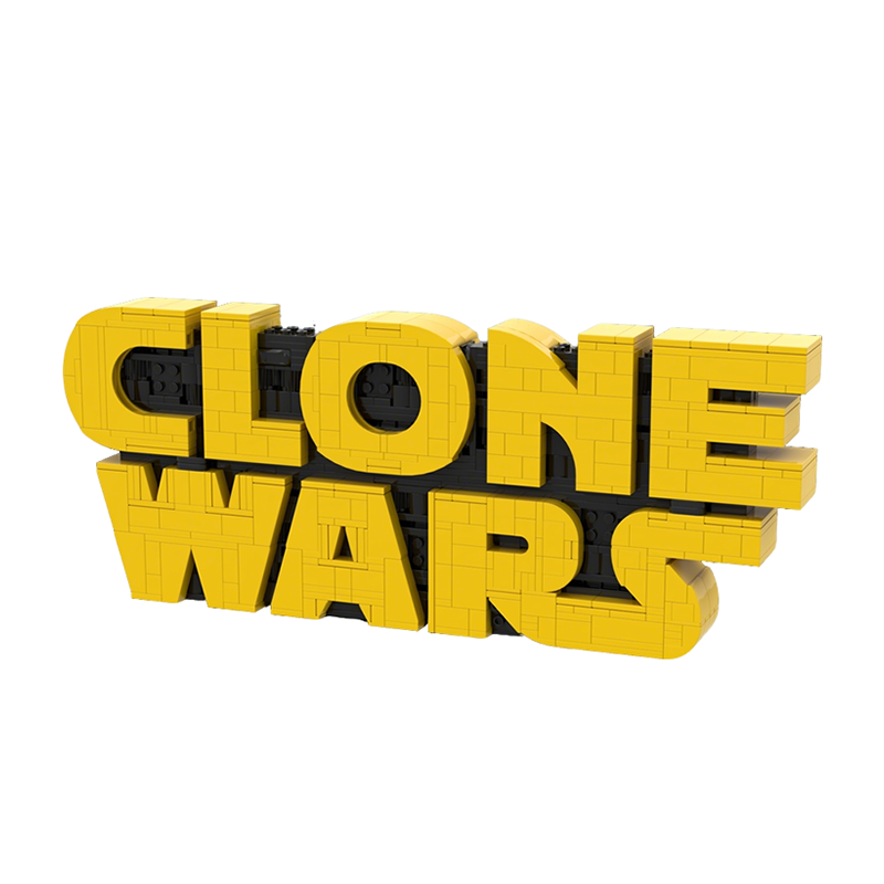 742pcs MOC Clone Wars Logo Sta - Kids Toys Logo ulasan dan harga
