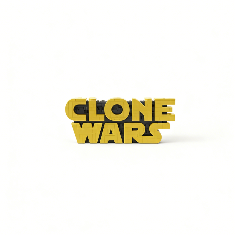 742pcs MOC Clone Wars Logo Sta - Kids Toys Logo ulasan dan harga