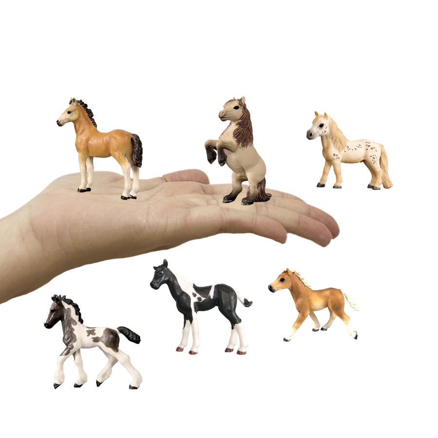 Horse Figurine Farm Animals Po - Sandbox Play Set ulasan dan harga