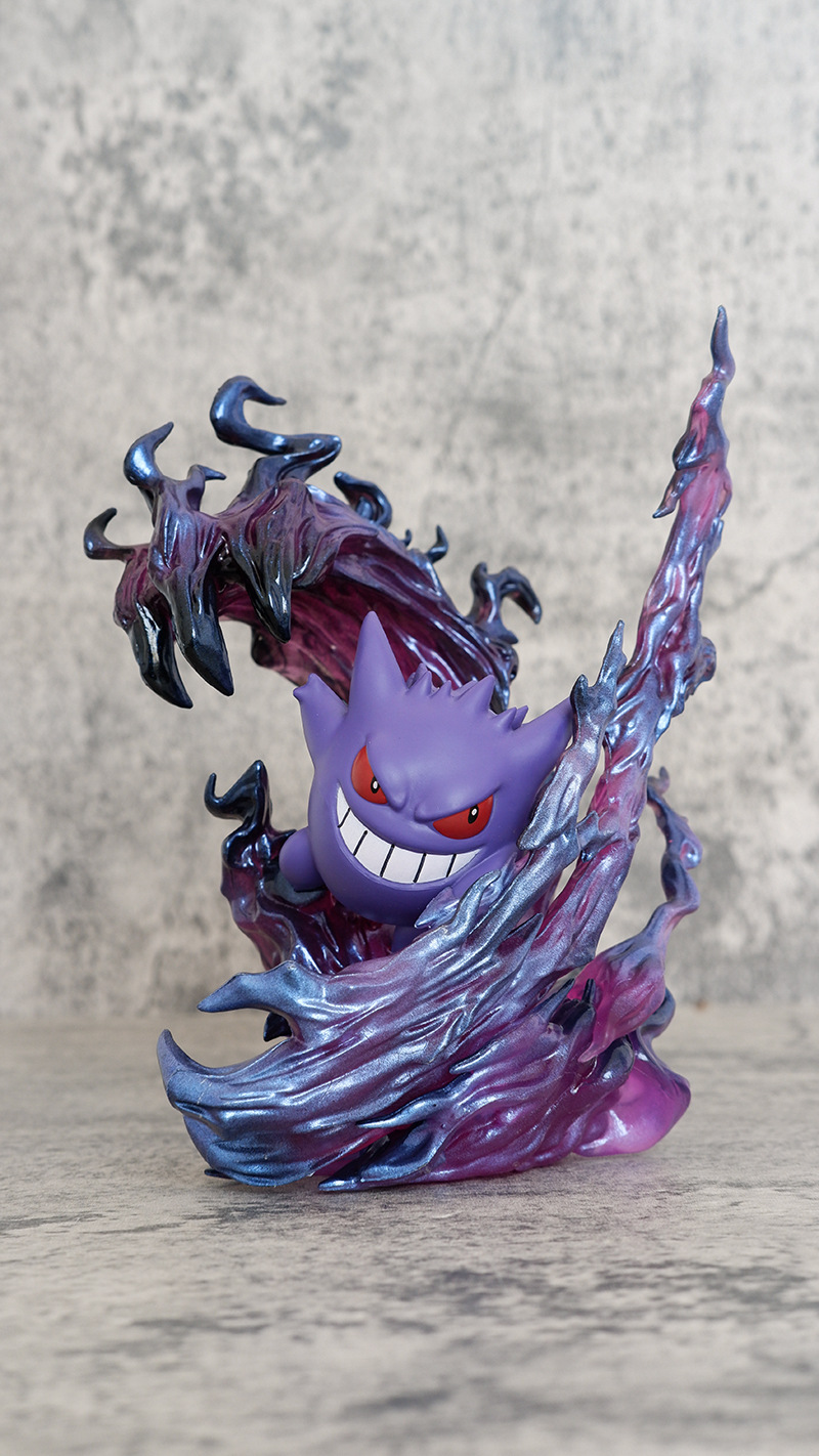 19cm Anime Pokemon Gengar Batt - Kids Toys Doll ulasan dan harga
