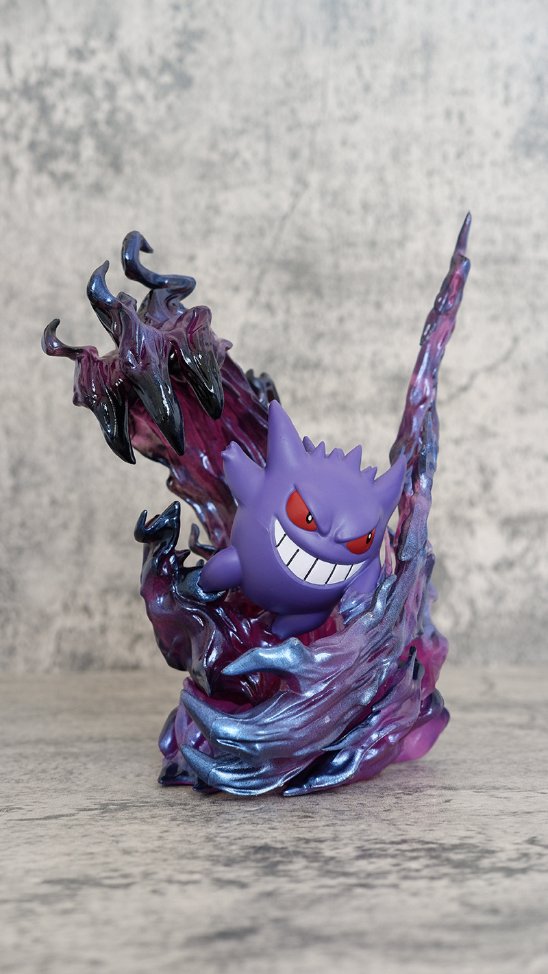 19cm Anime Pokemon Gengar Batt - Kids Toys Doll ulasan dan harga