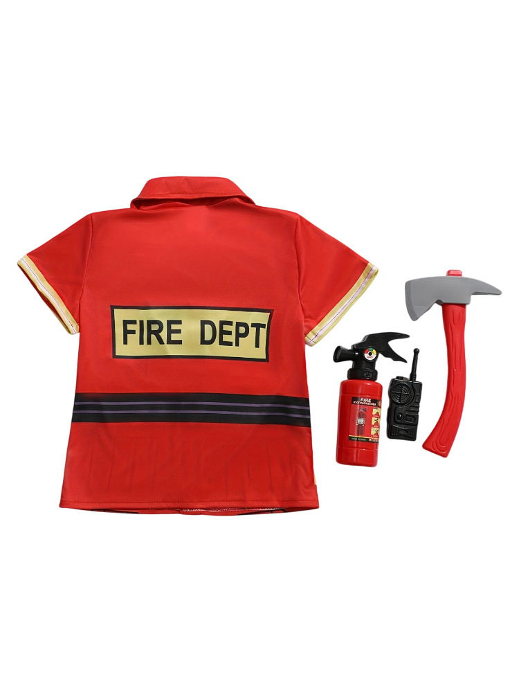 Kids Firefighter Style Shirt w - Sandbox Play Set ulasan dan harga