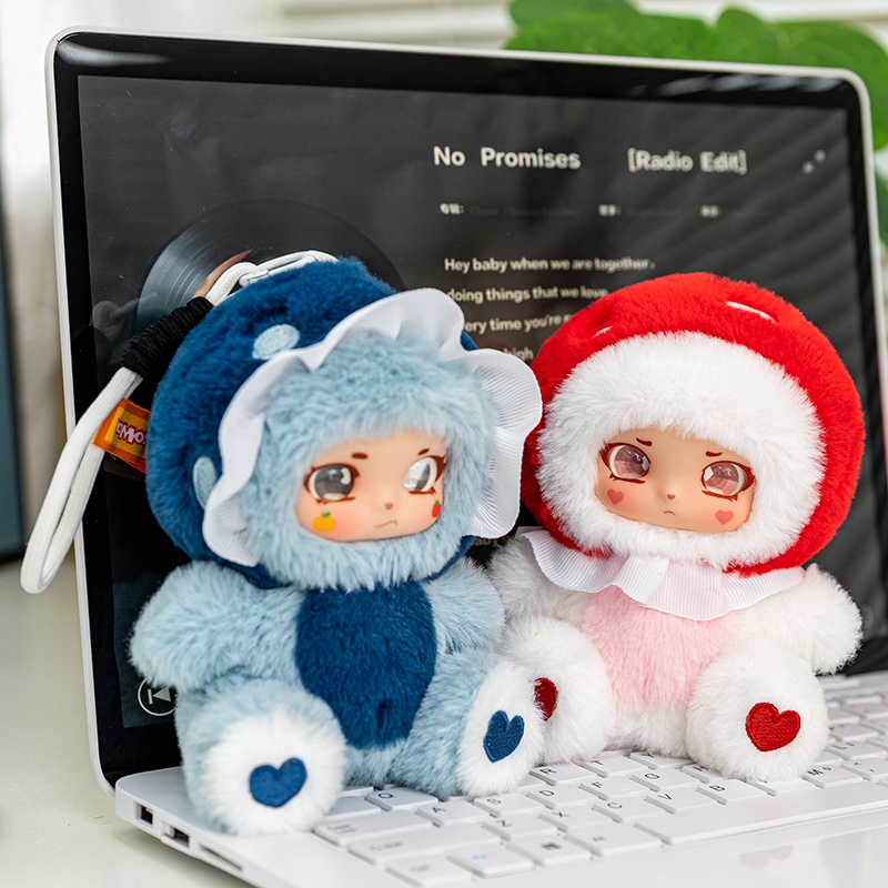 14cm Mushroom Girl Vinyl Plush - Kids Toys Doll ulasan dan harga