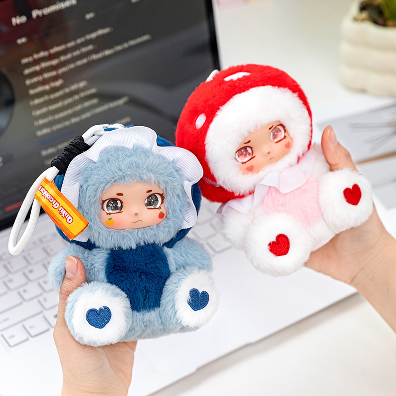 14cm Mushroom Girl Vinyl Plush - Kids Toys Doll ulasan dan harga