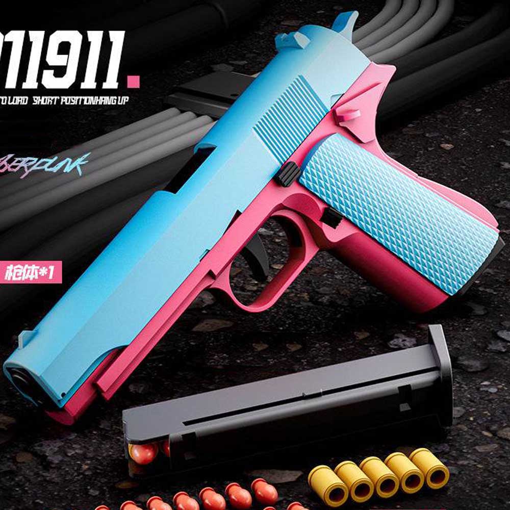 Fidget Gun Pistol Stress Shot  - Foam Dart Gun ulasan dan harga