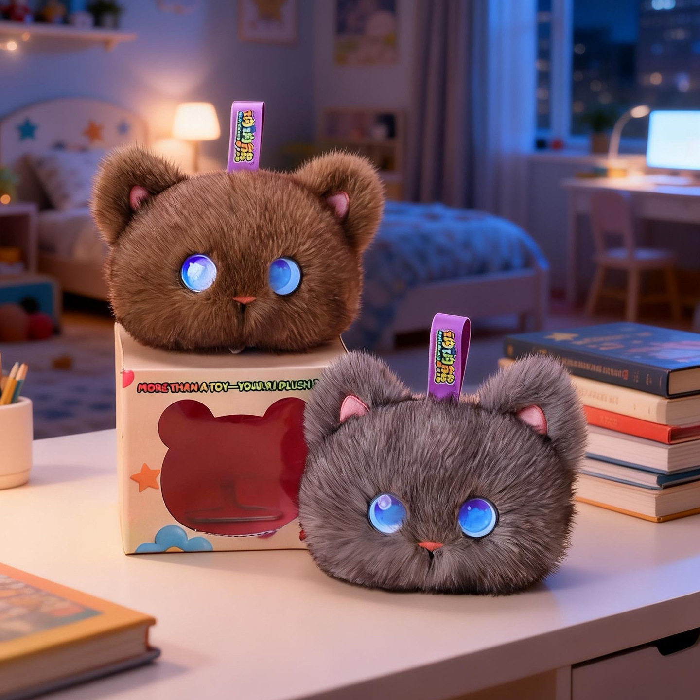 Tobot AI Plush Cat Toy Interac - Kids Toys Doll ulasan dan harga