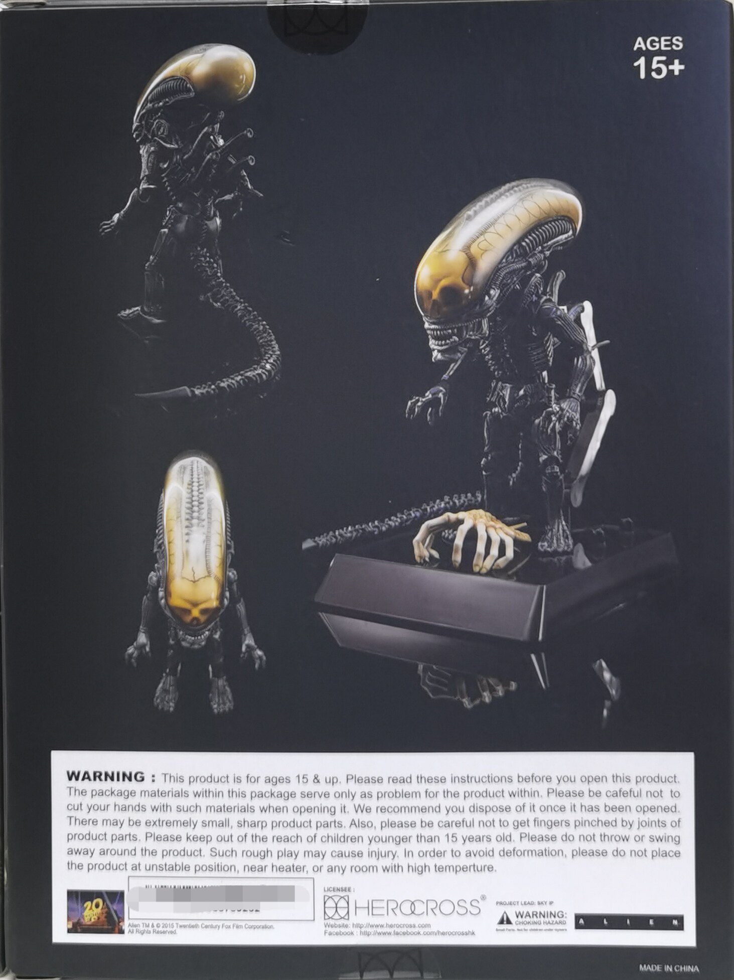 New Herocross Movie Alien Xeno - Xenomorph Kids Toys ulasan dan harga