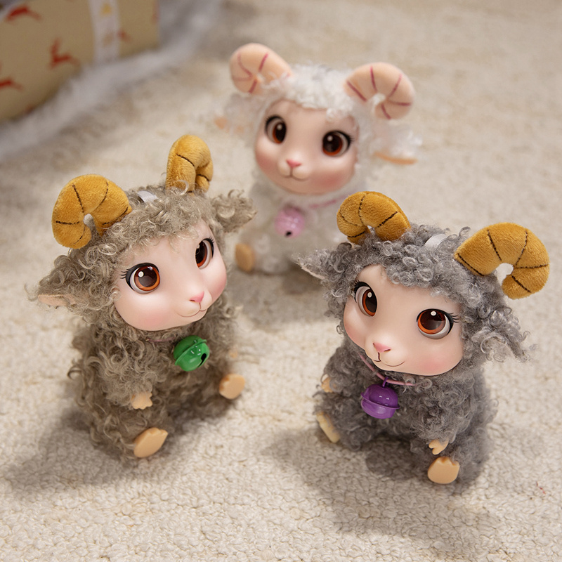 Kawaii Lamb Plush Toy Soft Vin - Kids Toys Doll ulasan dan harga