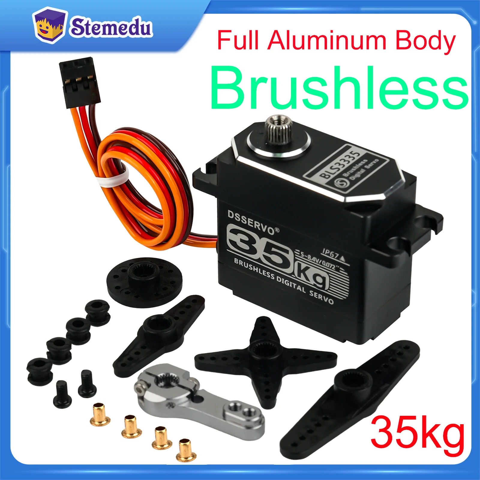 35KG BLS3335 Digital Servo Mot - Kids Toys Remote Car ulasan dan harga