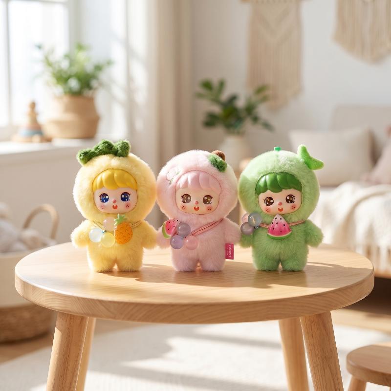 Cute Fruit Plush Doll Keychain - Kids Toys Doll ulasan dan harga