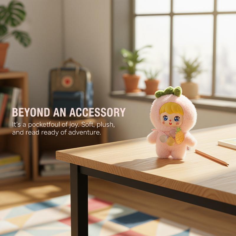 Cute Fruit Plush Doll Keychain - Kids Toys Doll ulasan dan harga