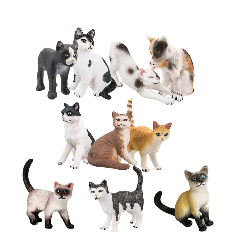 Cat Model Toys Farm Animals Mi - Sandbox Play Set ulasan dan harga