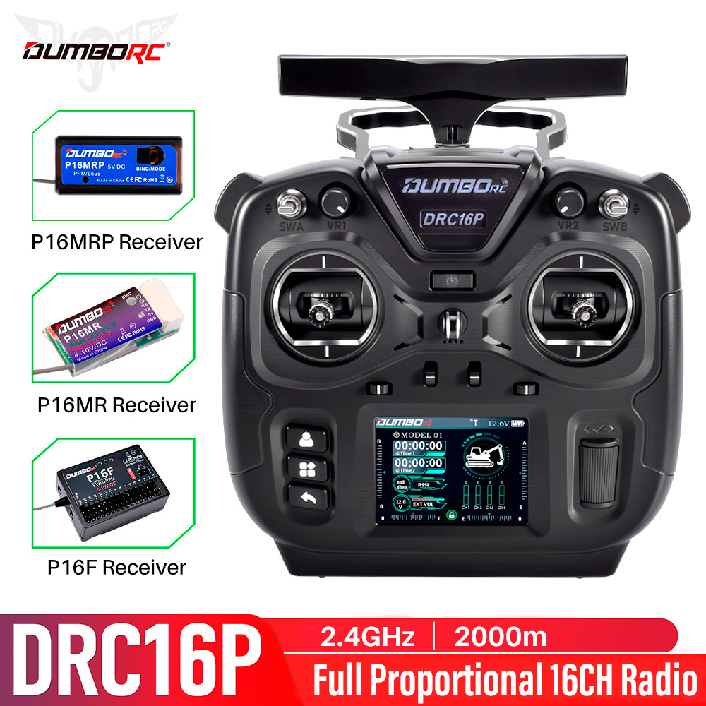 DUMBORC RC Transmitter DRC16P  - Kids Toys Remote Car ulasan dan harga