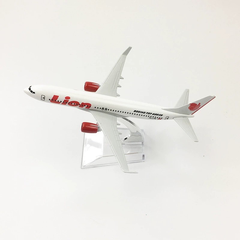16cm b737 Lion Air Aeroplane m - Kids Toys Review ulasan dan harga