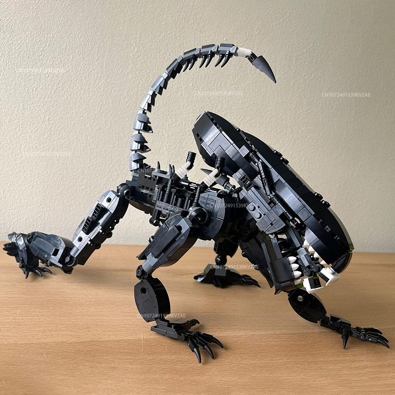 MOC Aliened Monster Building B - Xenomorph Kids Toys ulasan dan harga