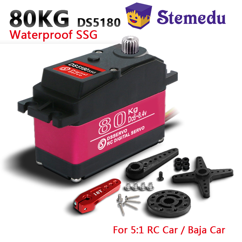 Dsservo Waterproof DS5180 80KG - Kids Toys Remote Car ulasan dan harga