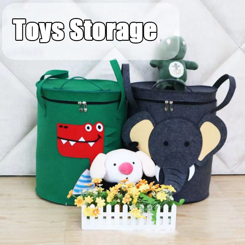 Foldable Storage Basket with L - Kids Toys Clearance ulasan dan harga