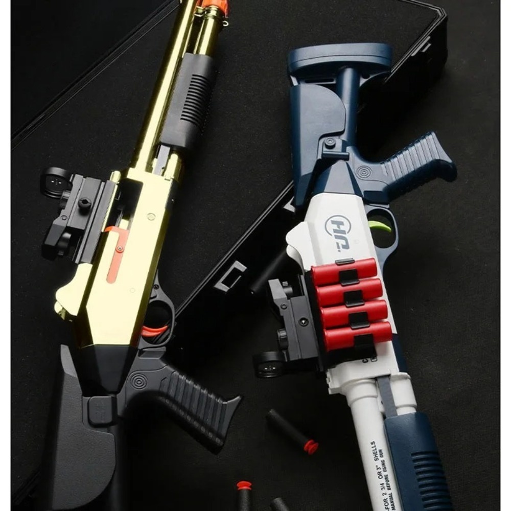 XM1014 S686 Shotgun Spray Toys - Foam Dart Gun ulasan dan harga