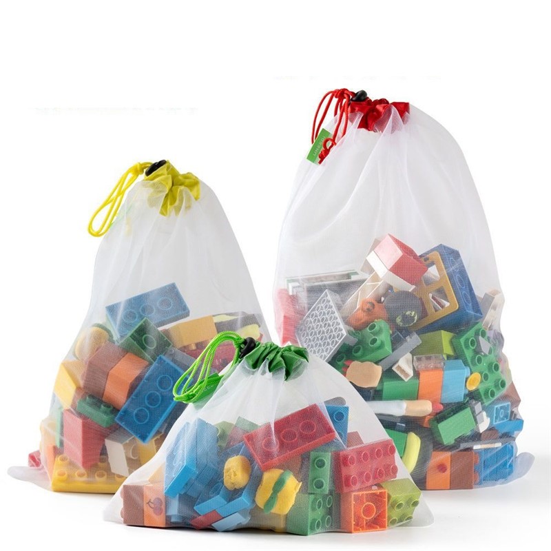 3pcs Drawstring Toy Storage Ba - Kid Toys And More ulasan dan harga