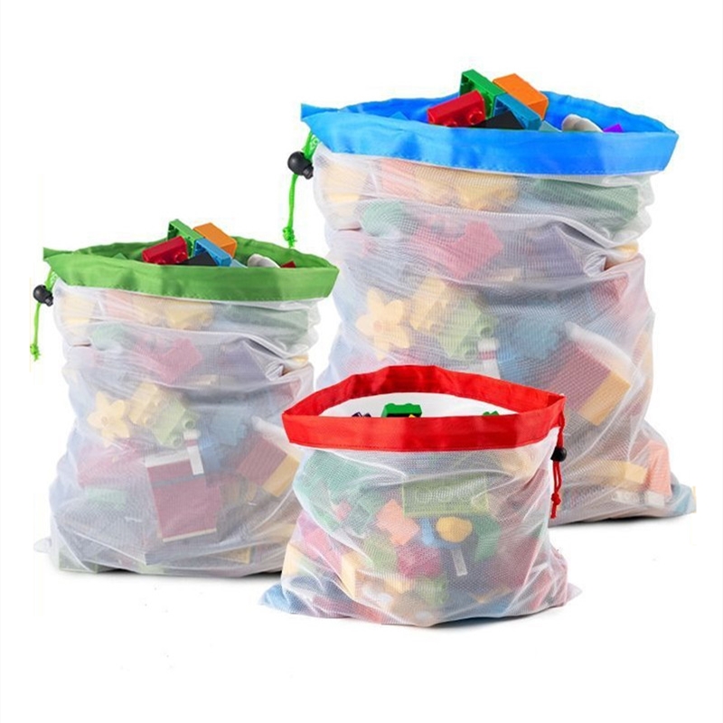 3pcs Drawstring Toy Storage Ba - Kid Toys And More ulasan dan harga